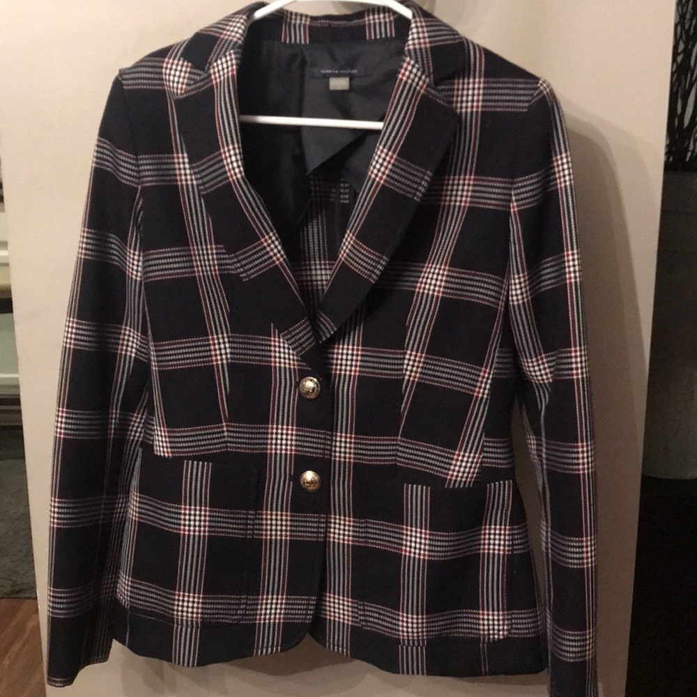 Tommy Hilfiger plaid blazer